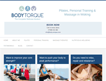 Tablet Screenshot of body-torque.com